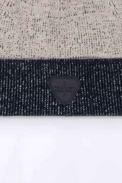 Bobs & Bonnets*Gertrude Bonnet Bicolore Unisexe Chinee Gio Night/Light Grey