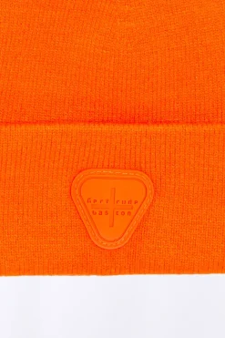 Bobs & Bonnets*Gertrude Bonnet Unisexe En Maille Jad Orange
