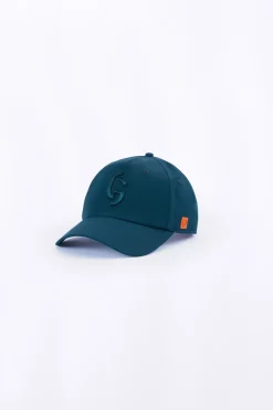 Casquettes*Gertrude Casquette Baseball Avec Broderie Mimi Emeraude