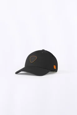 Casquettes*Gertrude Casquette Colorblock Avec Logo En Silicone Billy Black
