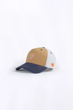 Casquettes*Gertrude Casquette Colorblock Avec Logo En Silicone Billy Camel/Nuit