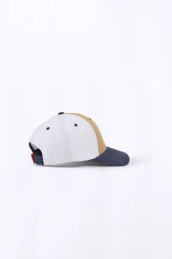 Casquettes*Gertrude Casquette Colorblock Avec Logo En Silicone Billy Camel/Nuit
