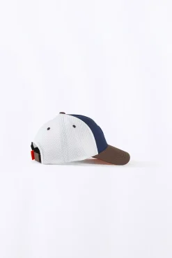 Casquettes*Gertrude Casquette Colorblock Avec Logo En Silicone Billy Nuit/Marron
