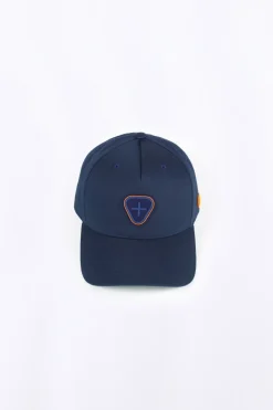 Casquettes*Gertrude Casquette Unie Avec Logo En Silicone Billy Navy