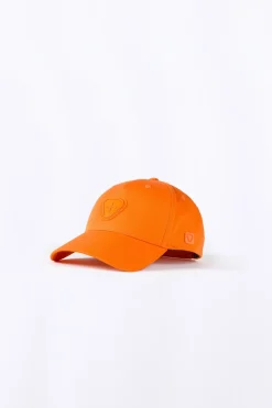 Casquettes*Gertrude Casquette Unie Avec Logo En Silicone Billy Orange