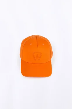 Casquettes*Gertrude Casquette Unie Avec Logo En Silicone Billy Orange