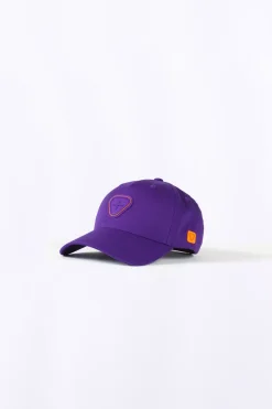 Casquettes*Gertrude Casquette Unie Avec Logo En Silicone Billy Purple