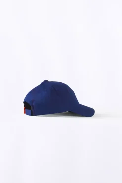 Casquettes*Gertrude Casquette Unie Avec Logo En Silicone Billy Worker Blue
