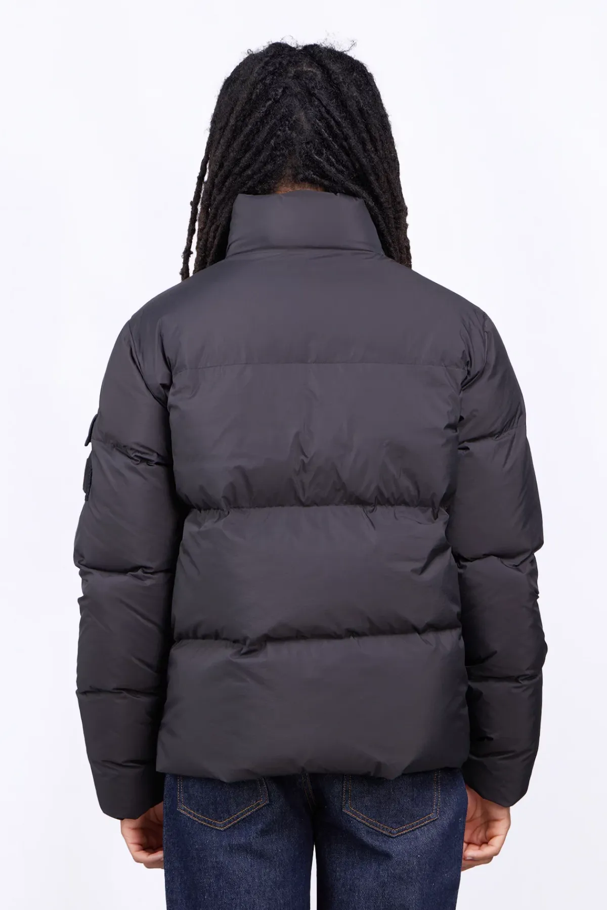 Doudounes Longues*Gertrude Doudoune Col Montante Coupe Regular Malone Black
