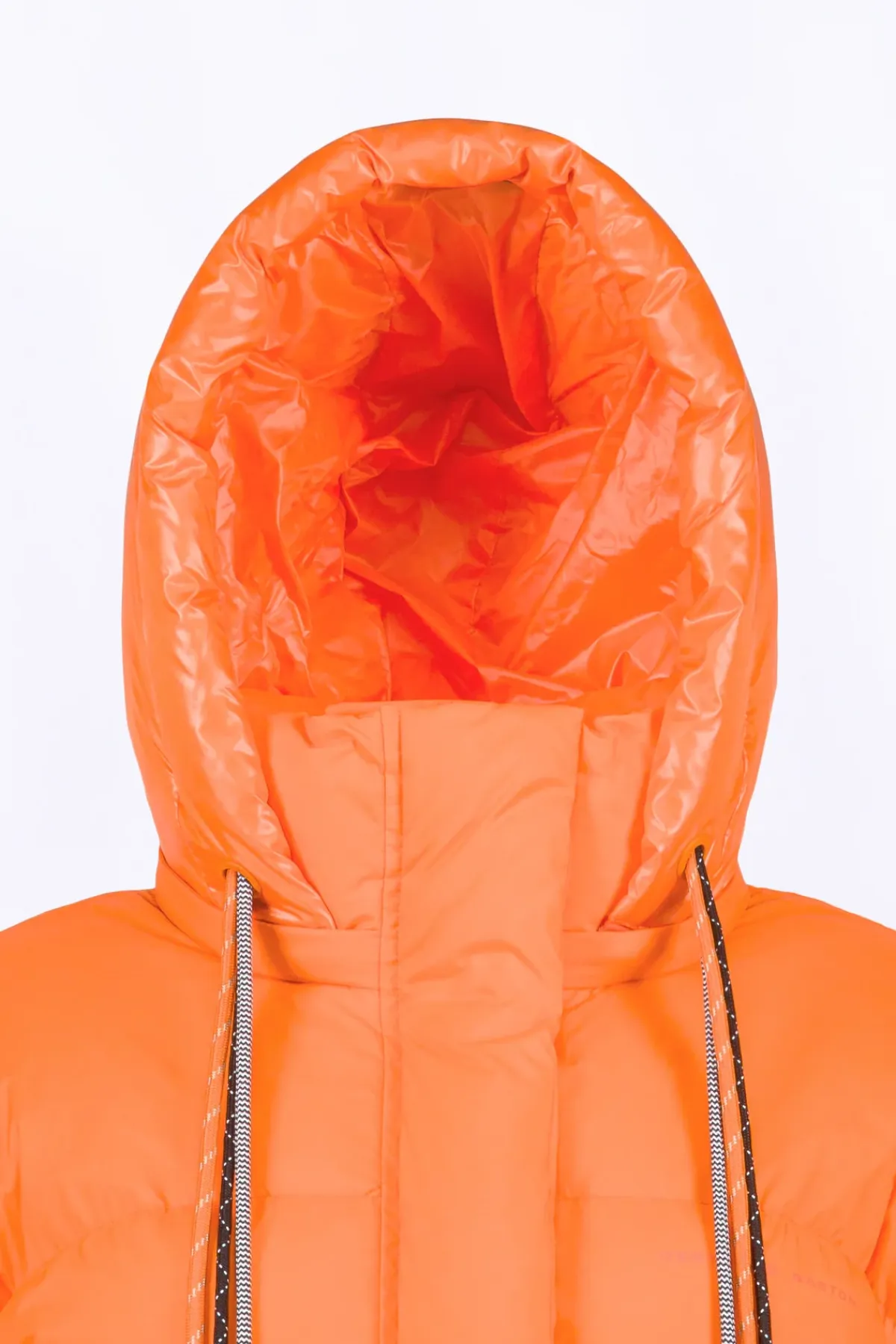 Doudounes Courtes*Gertrude Doudoune Courte Bi-Matiere Lili Orange