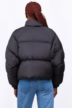 Doudounes Courtes*Gertrude Doudoune Courte Bouffante Emmanuelle Black