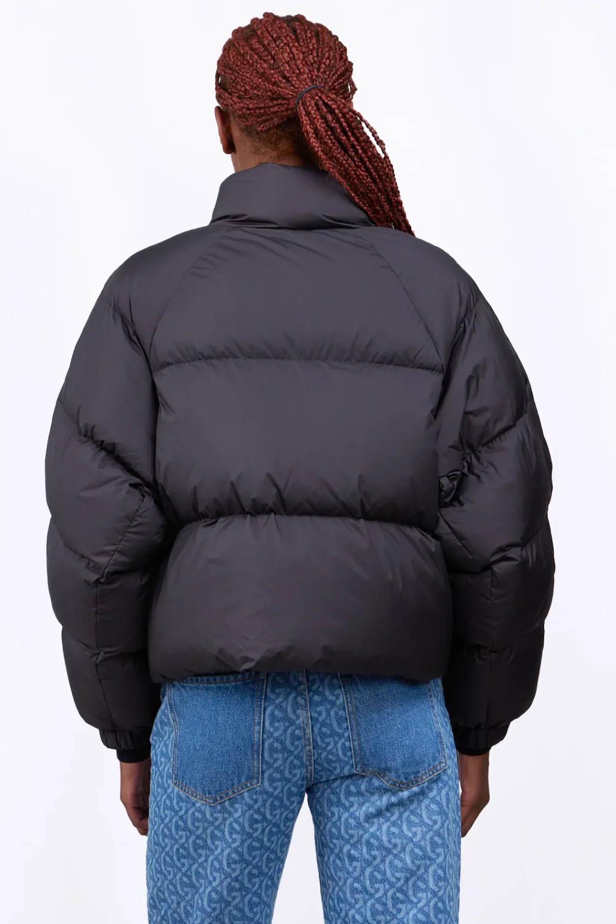 Doudounes Courtes*Gertrude Doudoune Courte Bouffante Emmanuelle Black