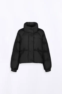 Doudounes Courtes*Gertrude Doudoune Courte Bouffante Emmanuelle Black