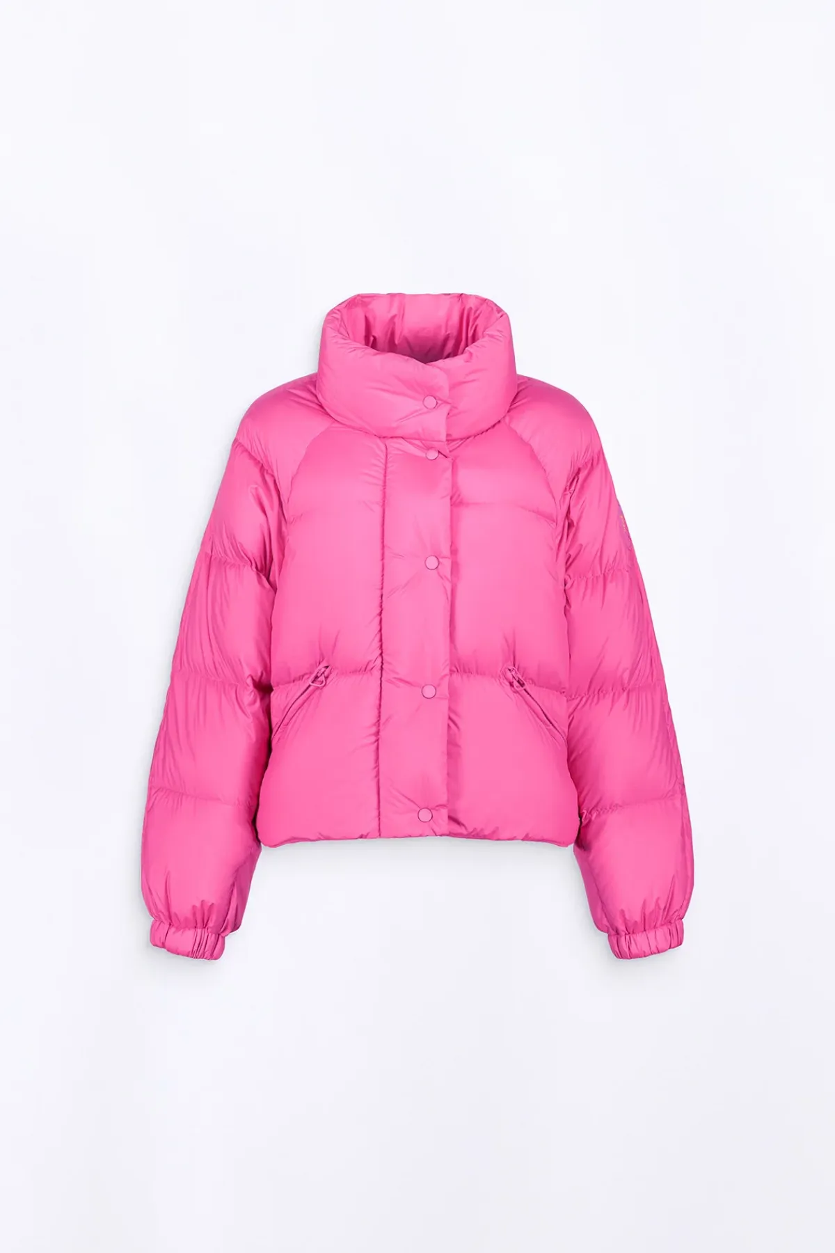 Doudounes Courtes*Gertrude Doudoune Courte Bouffante Emmanuelle Magenta