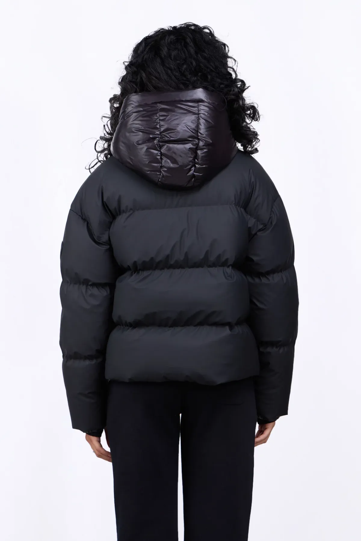 Doudounes Courtes*Gertrude Doudoune Courte Mate Lili Gum Black