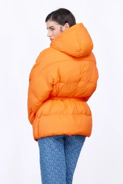Doudounes Longues*Gertrude Doudoune Oversize Mika Orange