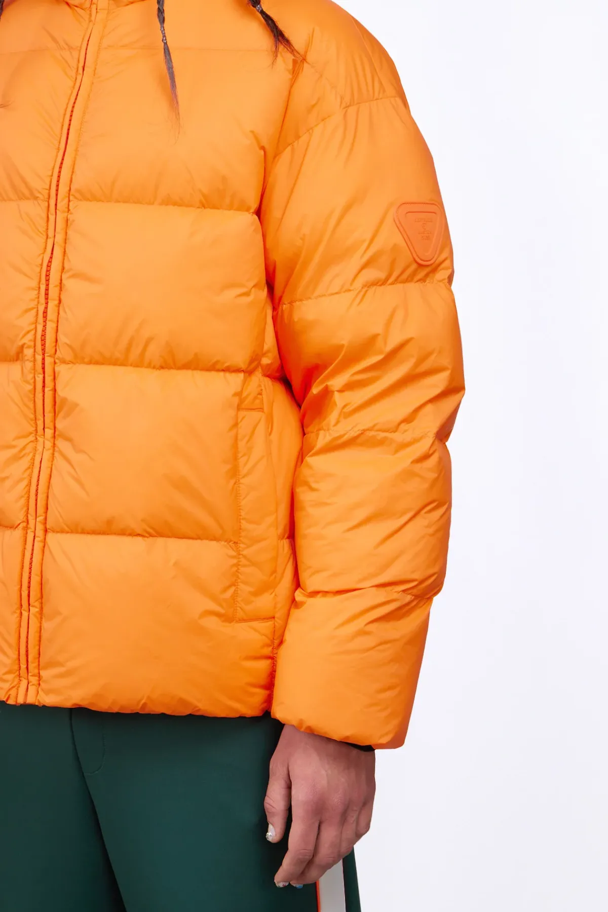 Doudounes Longues*Gertrude Doudoune Oversize Mika Orange