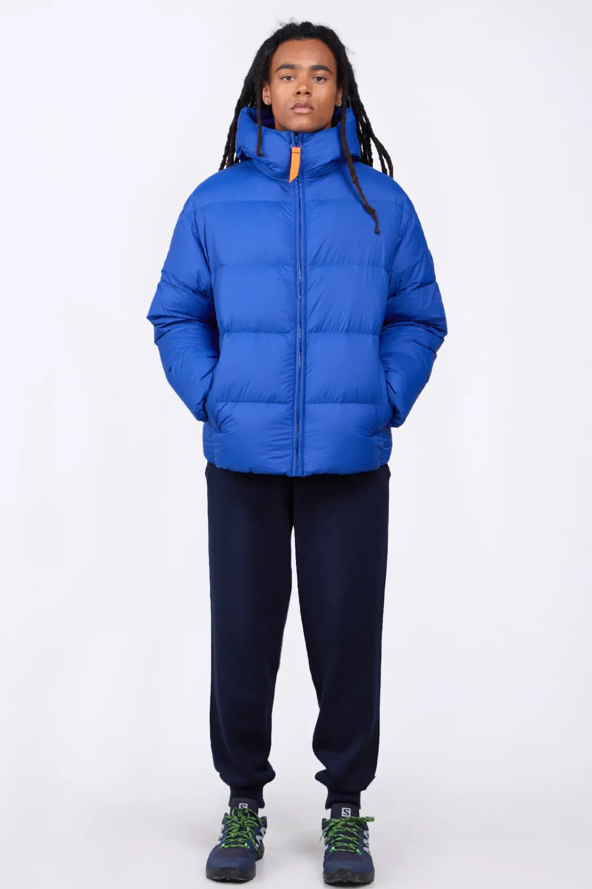 Doudounes Longues*Gertrude Doudoune Oversize Mika Worker Blue