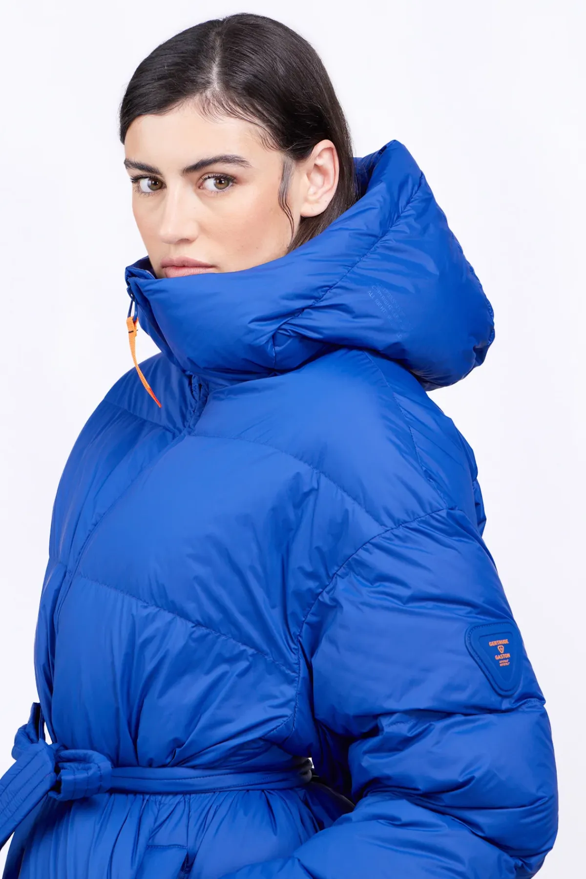 Doudounes Longues*Gertrude Doudoune Oversize Mika Worker Blue