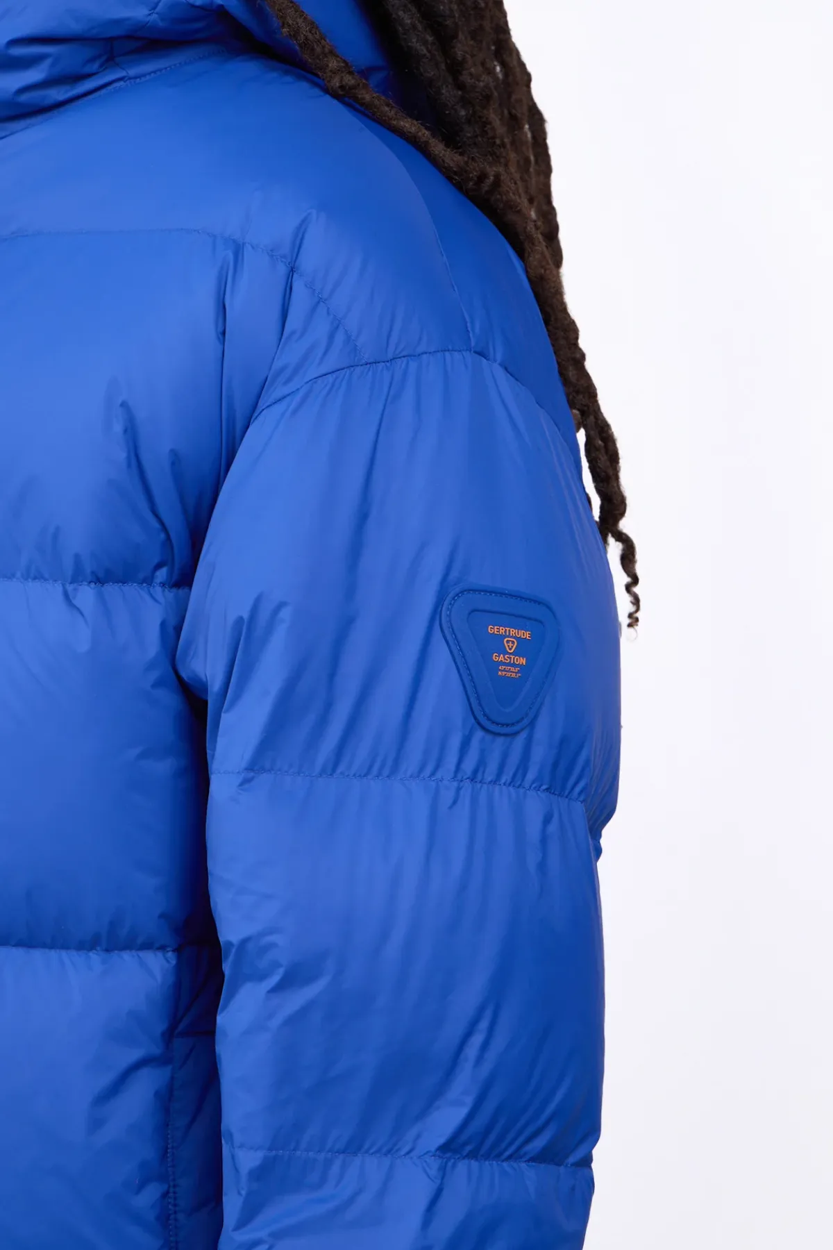 Doudounes Longues*Gertrude Doudoune Oversize Mika Worker Blue