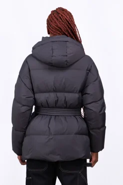 Doudounes Longues*Gertrude Doudoune Oversize Unisexe Mate Manie Texture Black