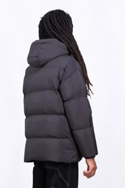 Doudounes Longues*Gertrude Doudoune Oversize Unisexe Mate Manie Texture Black