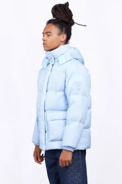 Doudounes Longues*Gertrude Doudoune Oversize Unisexe Mate Manie Texture Hortensia