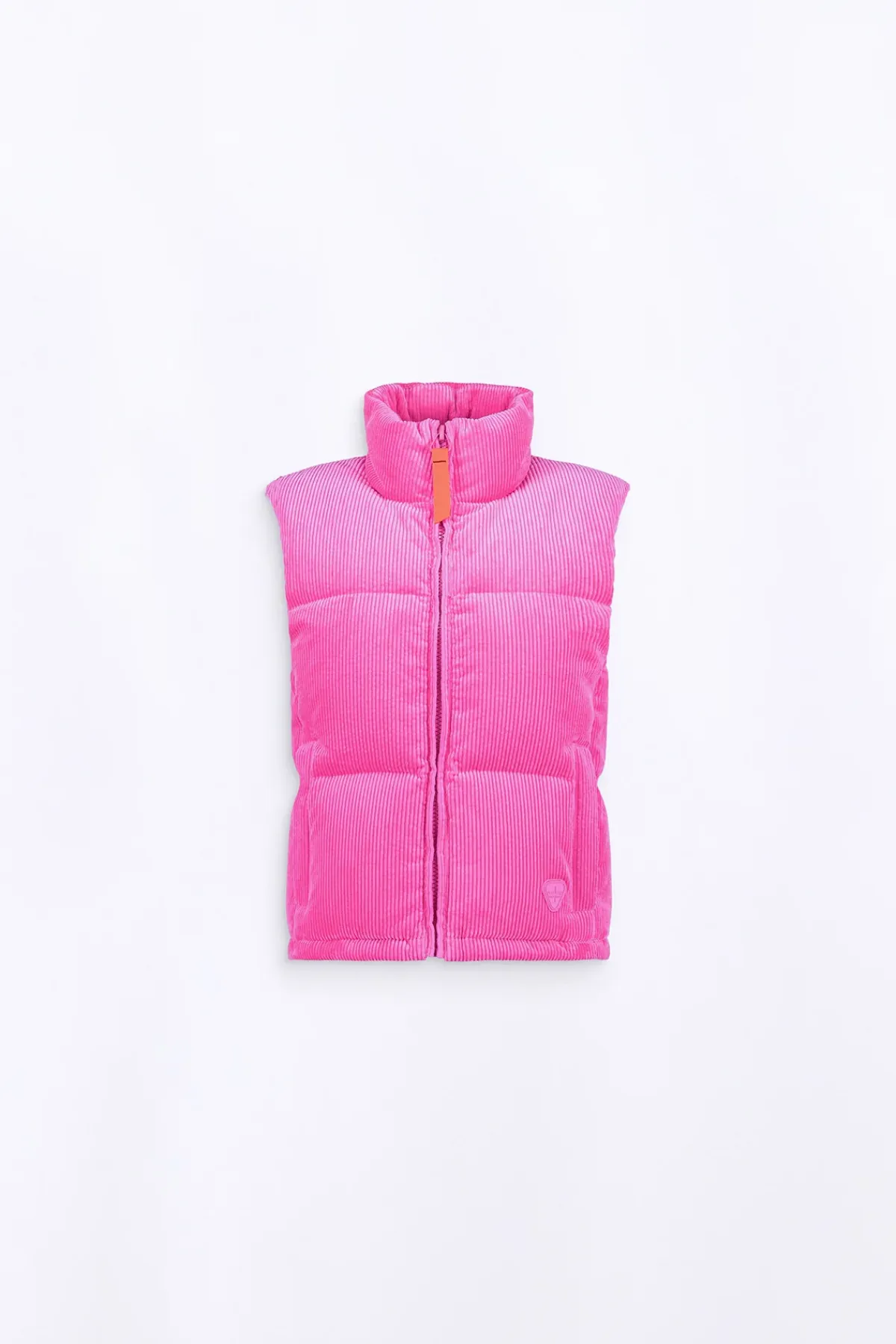 Doudounes Courtes*Gertrude Doudoune Puffy En Velours Cotele Galinette Velvet Magenta