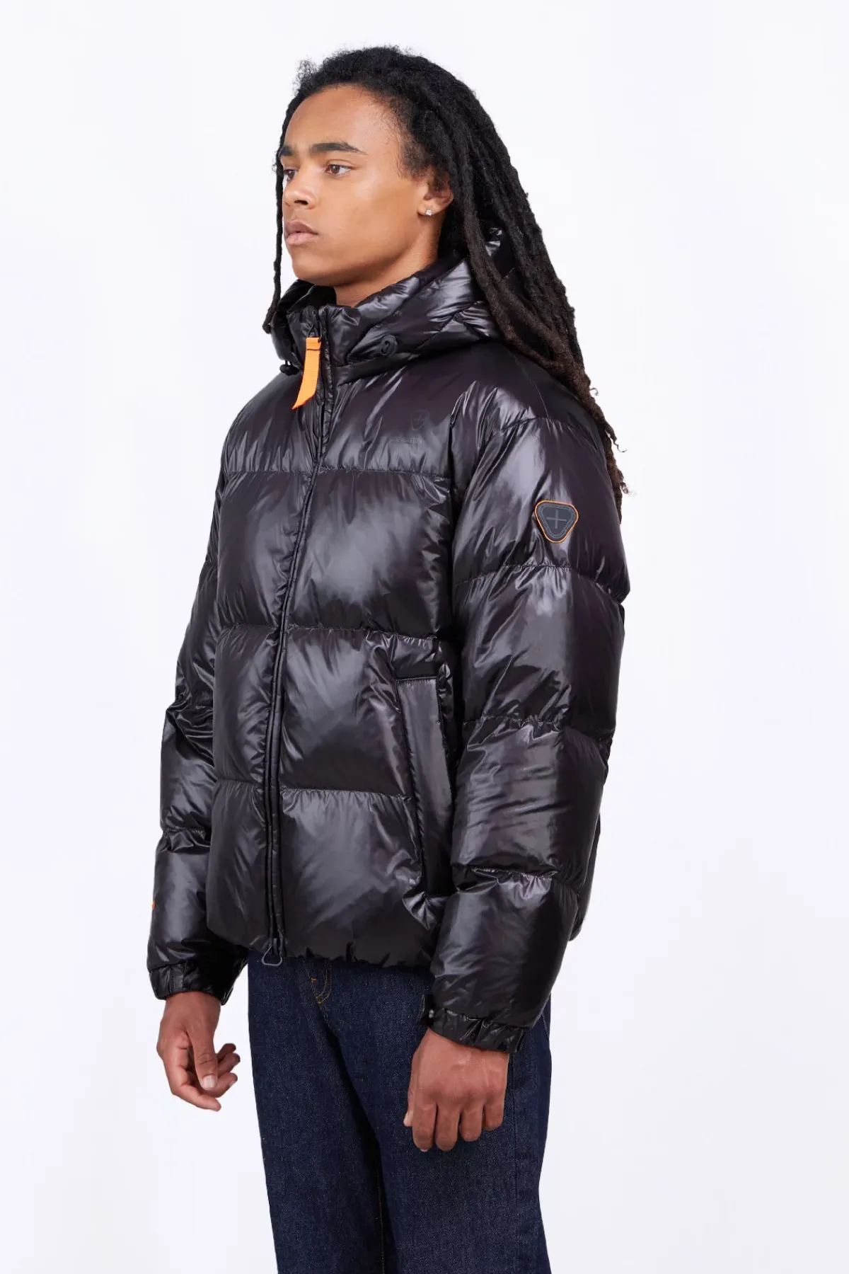 Doudounes Longues*Gertrude Doudoune Regular Homme Bicolore Marcel Duo Black