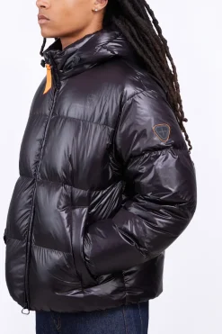 Doudounes Longues*Gertrude Doudoune Regular Homme Bicolore Marcel Duo Black