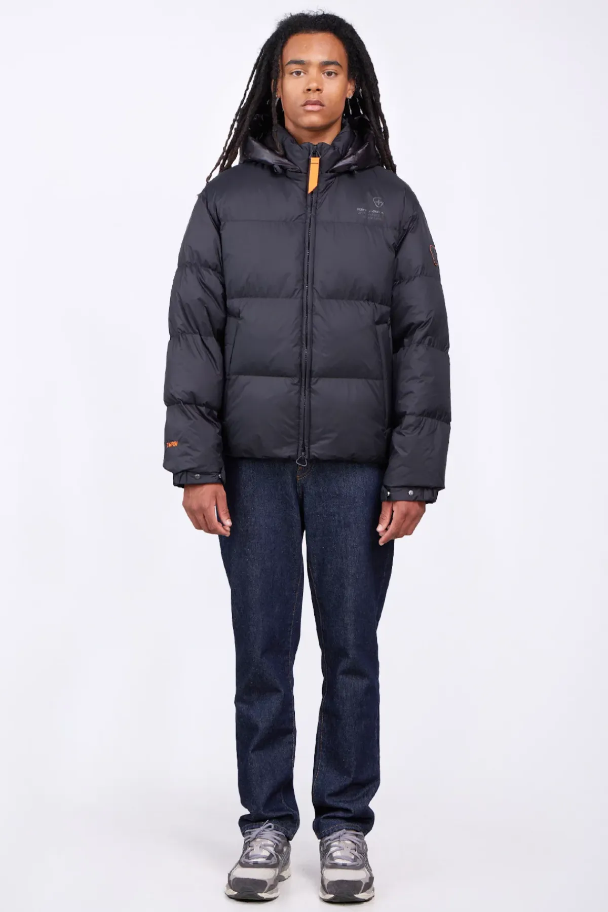 Doudounes Longues*Gertrude Doudoune Regular Homme Bi-Matiere Marcel Black