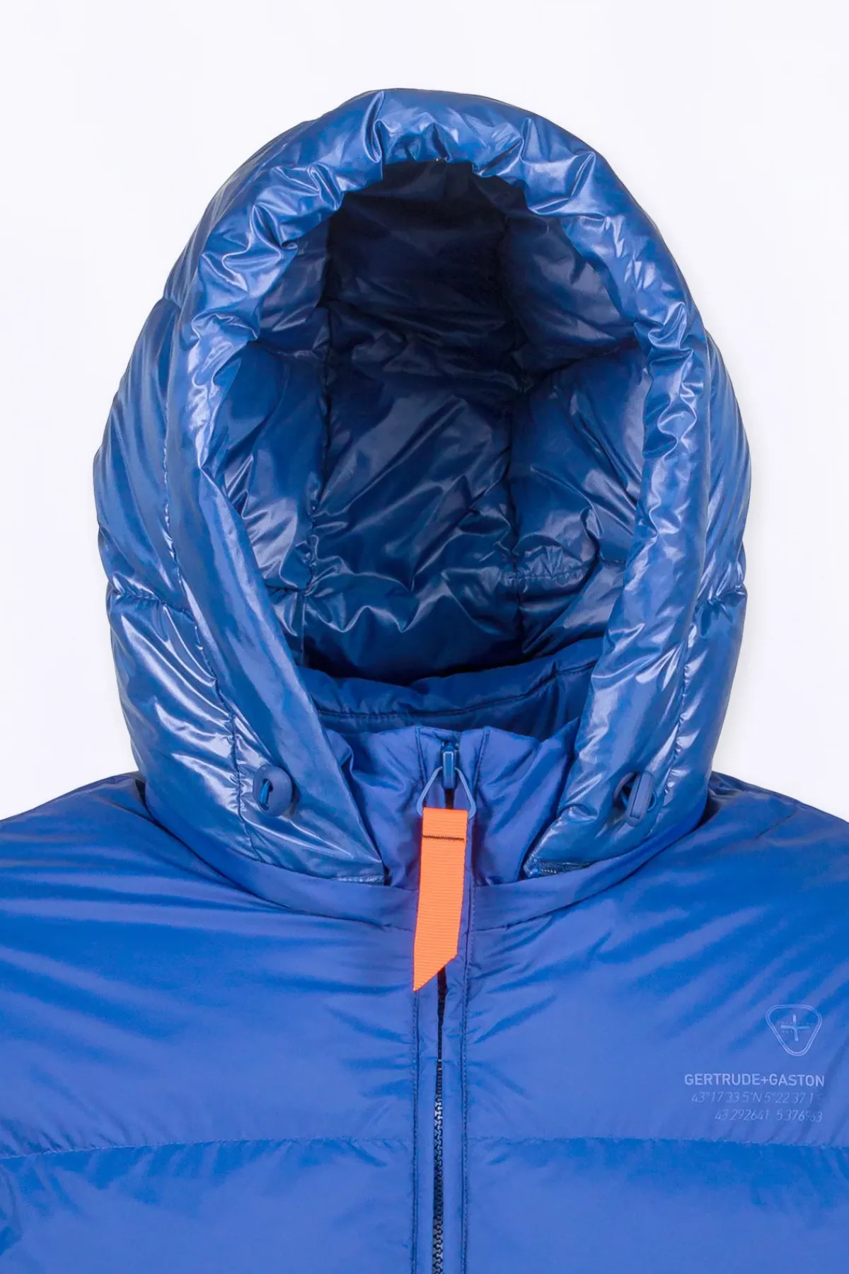Doudounes Longues*Gertrude Doudoune Regular Homme Bi-Matiere Marcel Worker Blue