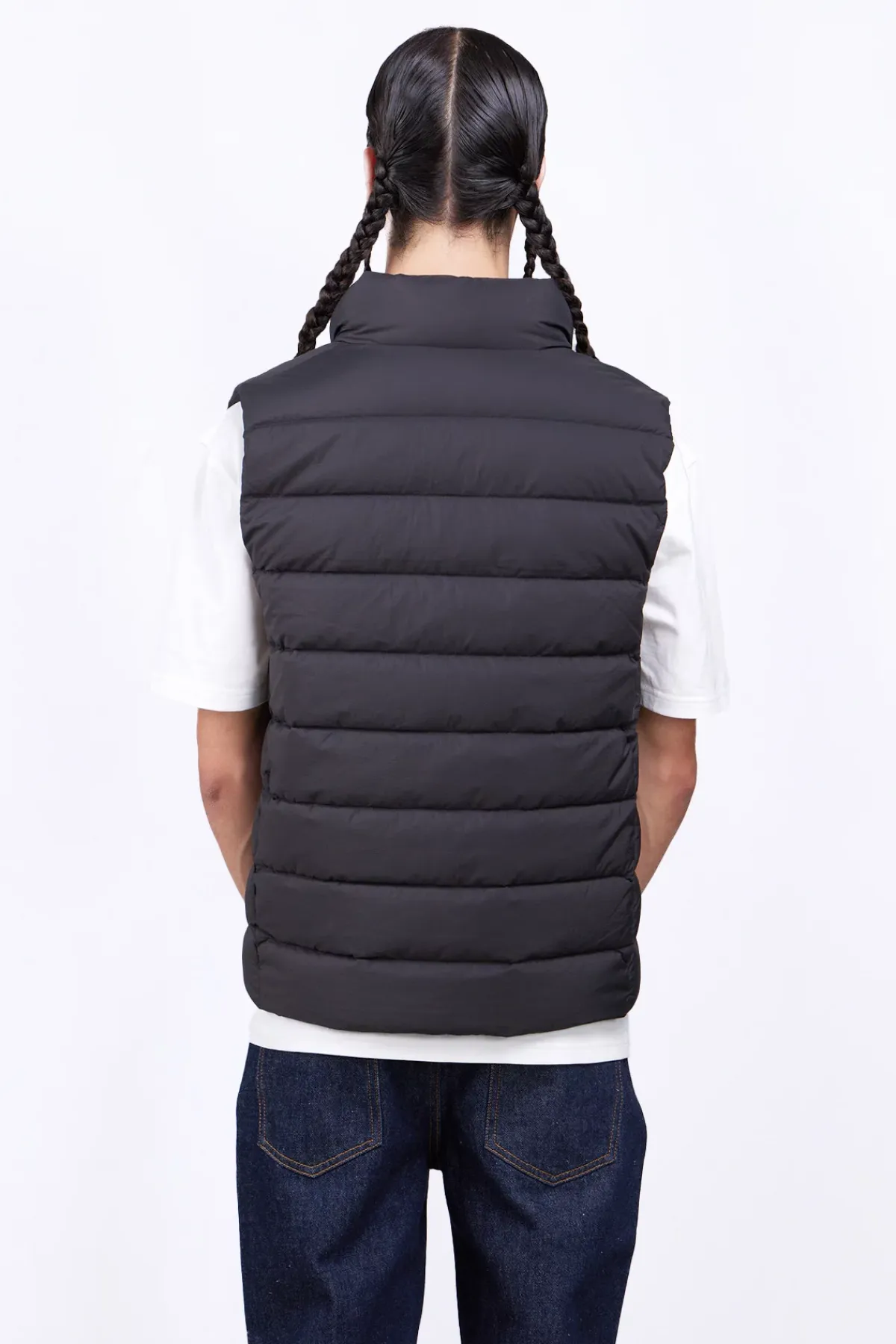 Doudounes Courtes*Gertrude Doudoune Sans Manches Coupe Droite Kitou Black