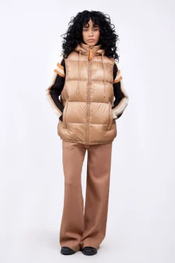 Doudounes Courtes*Gertrude Doudoune Sans Manches En Nylon Brillant Cesar Liege