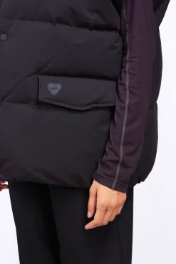 Doudounes Courtes*Gertrude Doudoune Sans Manches En Nylon Epais Cali Black