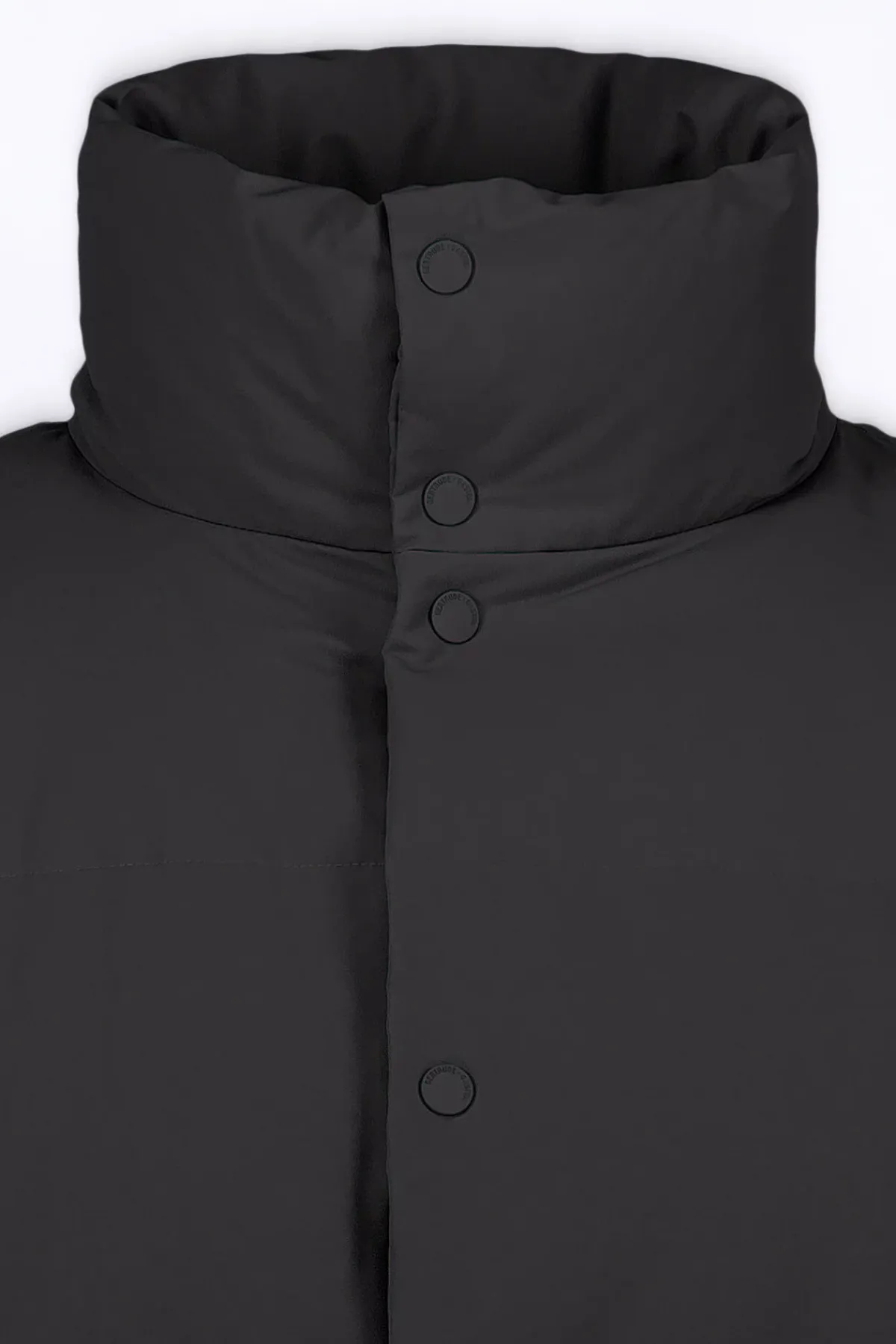 Doudounes Courtes*Gertrude Doudoune Sans Manches En Nylon Epais Cali Black