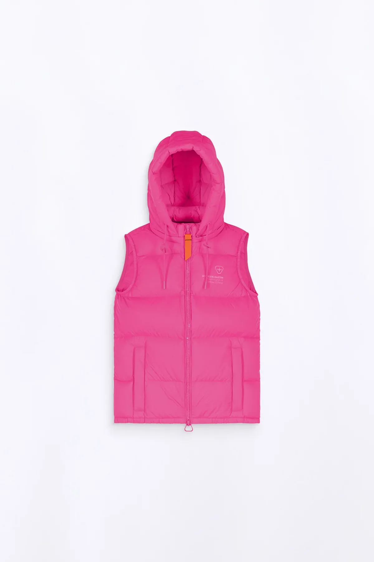 Doudounes & Vestes*Gertrude Doudoune Sans Manches Little Cesar Mat Magenta