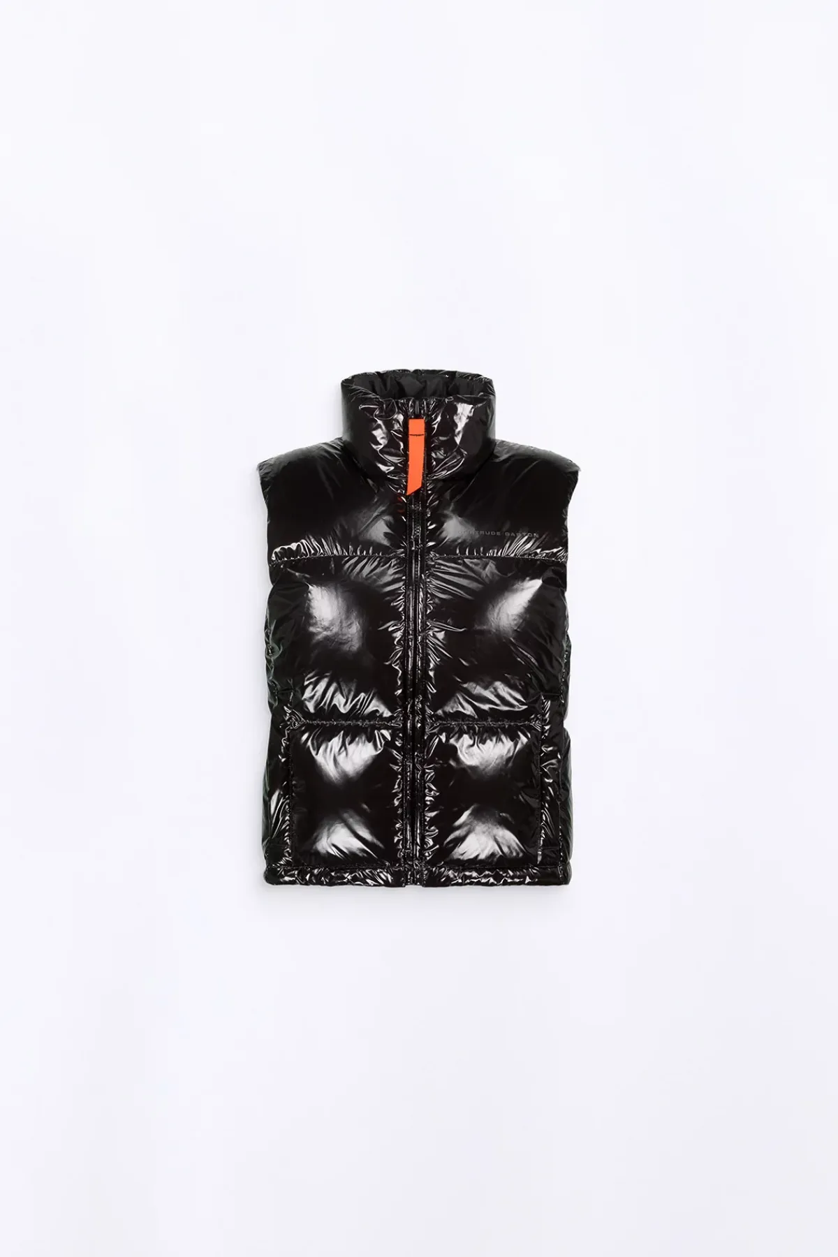 Doudounes Courtes*Gertrude Doudoune Sans Manches Puffy Matiere Glossy Galinette Black