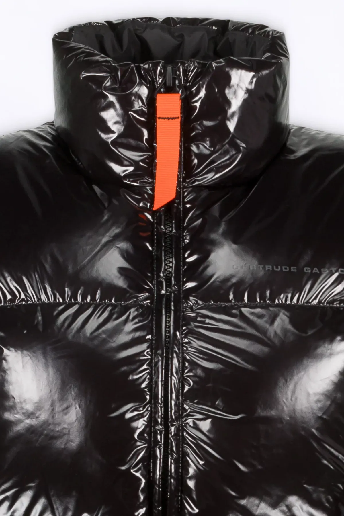 Doudounes Courtes*Gertrude Doudoune Sans Manches Puffy Matiere Glossy Galinette Black