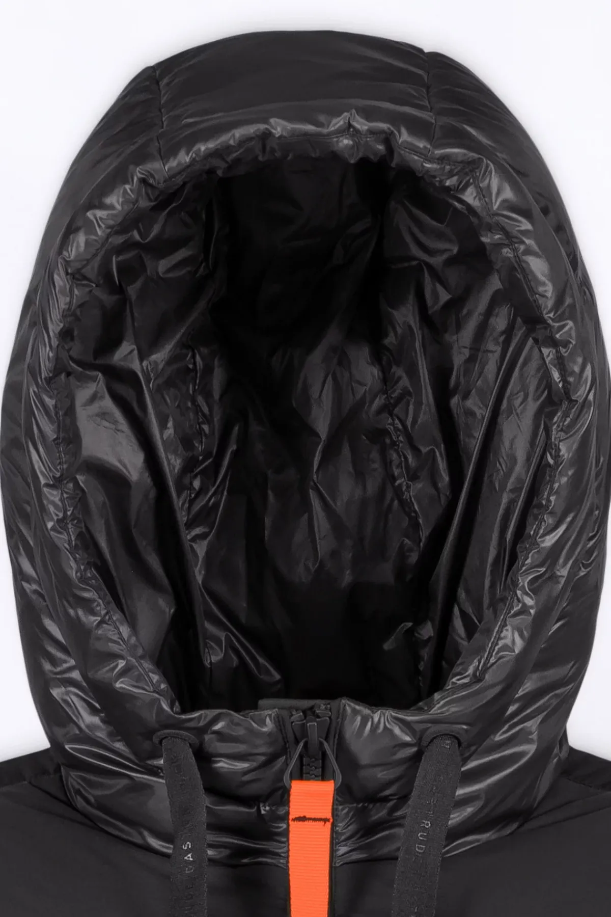 Doudounes Courtes*Gertrude Doudoune Texturee Coupe Trapeze Leslie Black