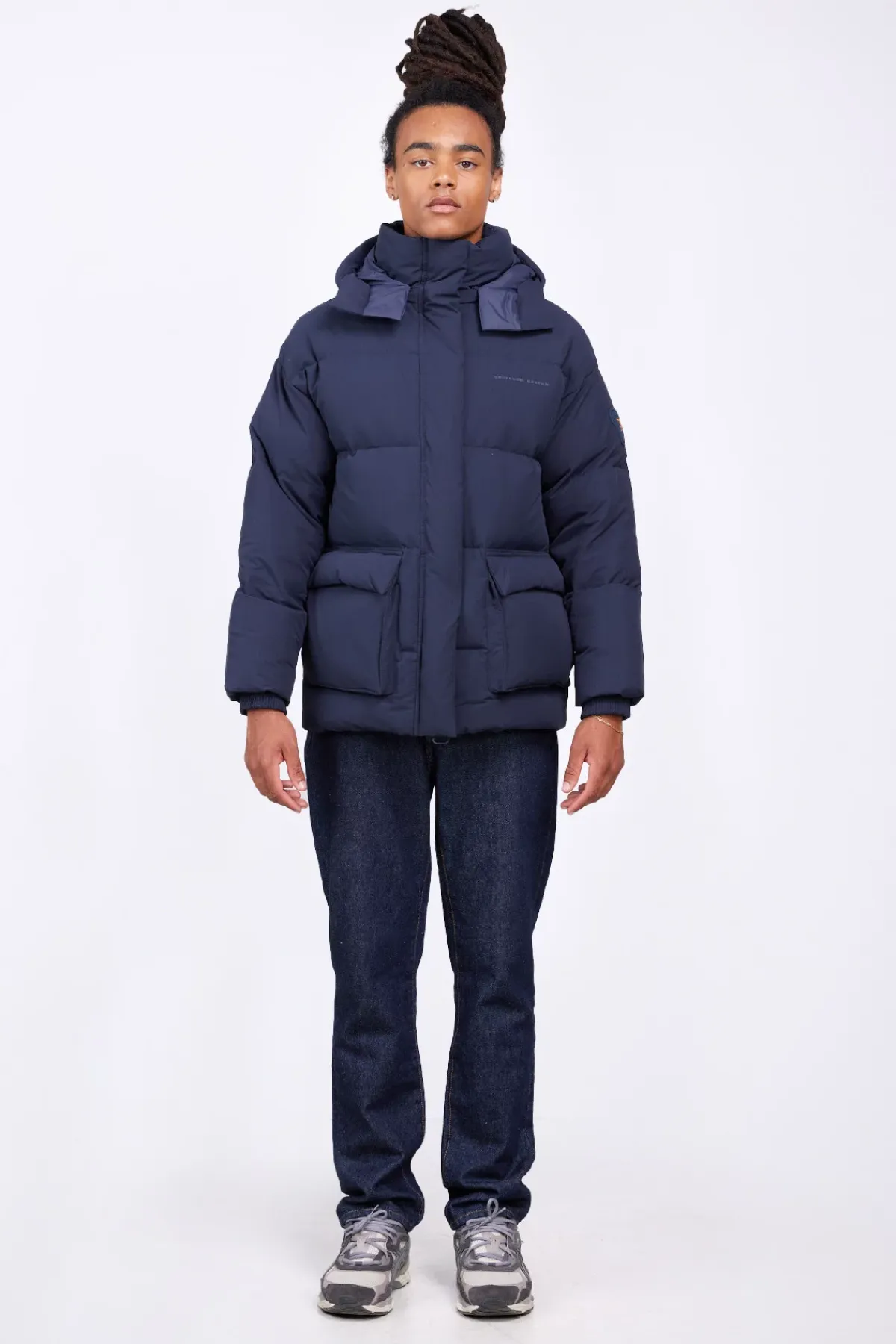 Doudounes Longues*Gertrude Doudoune Unisexe En Nylon Ripstop Epais Manie Wide Night