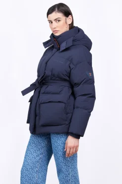 Doudounes Longues*Gertrude Doudoune Unisexe En Nylon Ripstop Epais Manie Wide Night