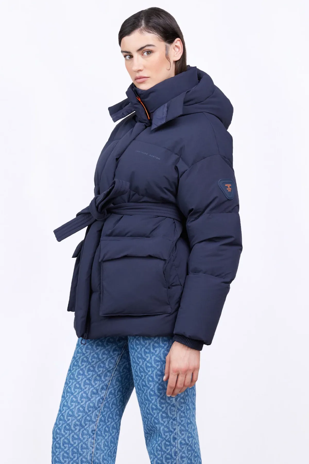 Doudounes Longues*Gertrude Doudoune Unisexe En Nylon Ripstop Epais Manie Wide Night