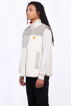 Vestes & Surchemises*Gertrude Gilet Sans Manches Reversible Desiree Dust