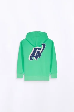 Sweatshirts & Hoodies*Gertrude Hoodie A Capuche Imprime Dos Little Charly Circle Opaline