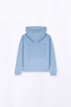 Sweatshirts & Hoodies*Gertrude Hoodie A Capuche Imprime Dos Little Charly Twisted Hortensia