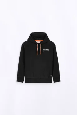 Sweatshirts & Hoodies*Gertrude Hoodie A Capuche Little Charly Br Black