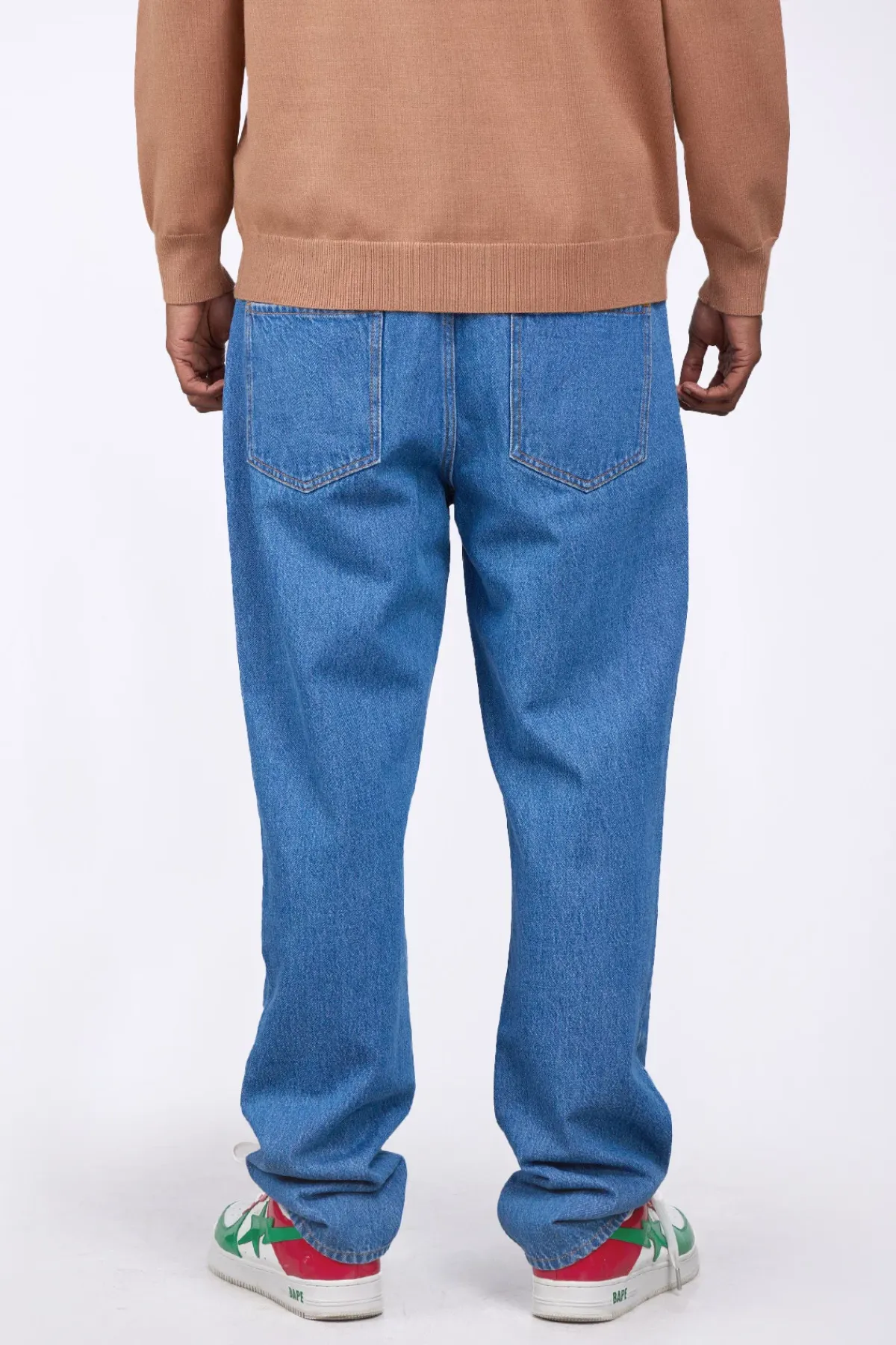Pantalons*Gertrude Jeans Coupe Droite Double Delavage James 6 Month