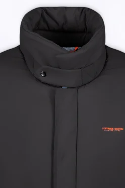 Vestes*Gertrude Manteau En Nylon Leger Coupe Droite Claude Black