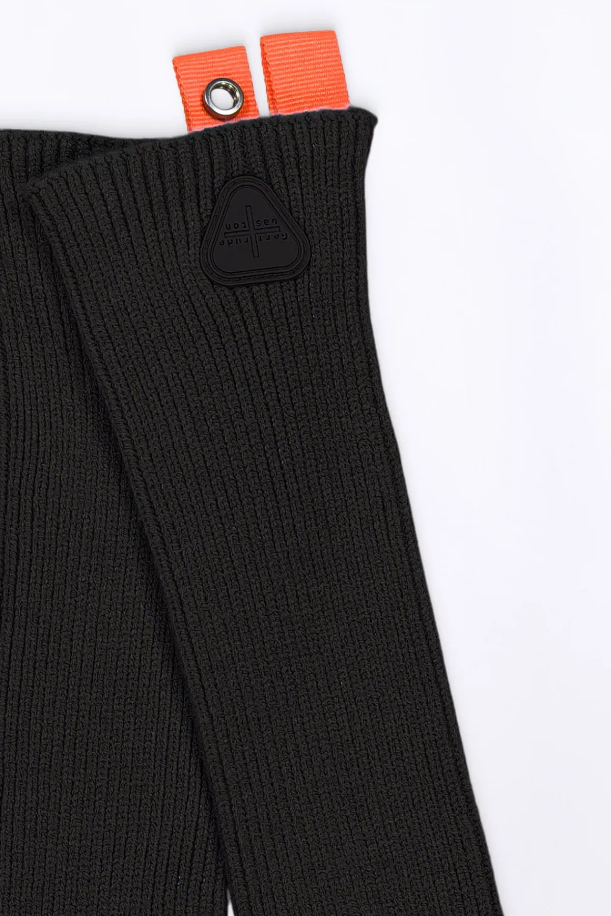 Echarpes & Gants*Gertrude Mitaines Longues En Maille Kitty Black